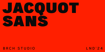 Jacquot Sans