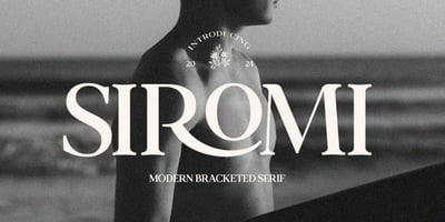 TBJ Siromi Modern Bracketed Serif