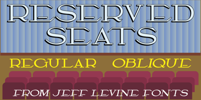 Reserved Seats JNL