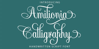 Amilionia Calligraphy