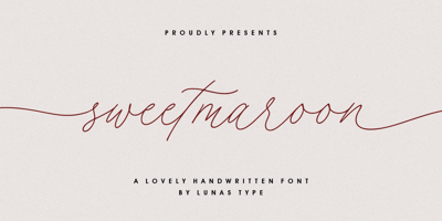 Sweetmaroon