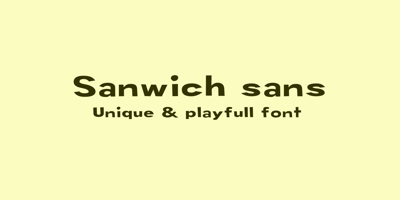 Sandwich sans