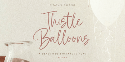 Thistle Balloons