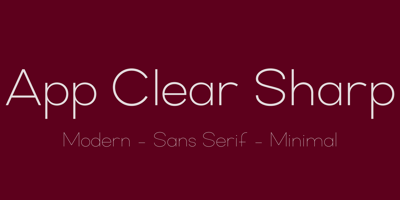 App Clear Sharp