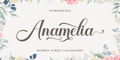 Anamelia Script