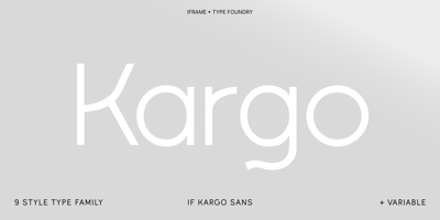 Kargo Sans
