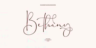 Bethany Script