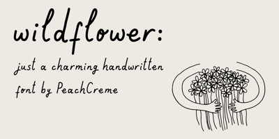 Wild Flower Peach Creme