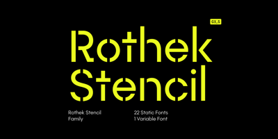 Rothek Stencil