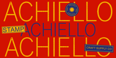 Achiello Stamp