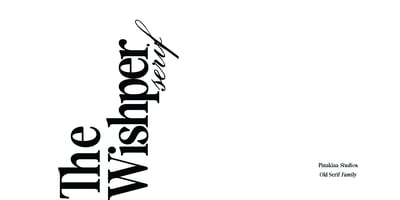 The Wishper Serif