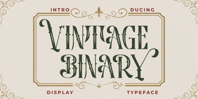 Vintage Binary