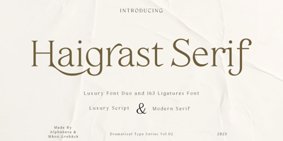 Haigrast Serif