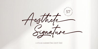 Aesthete Signature