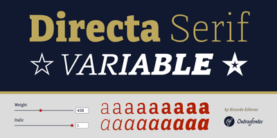 Directa Serif Variable