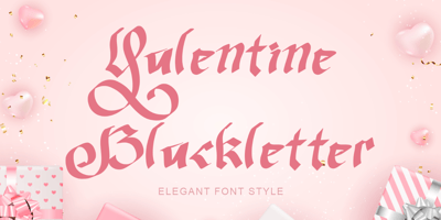 Valentine Blackletter