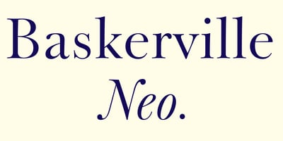 Baskerville Neo