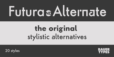 Futura ND Alternate