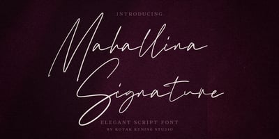 Mahallina Signature