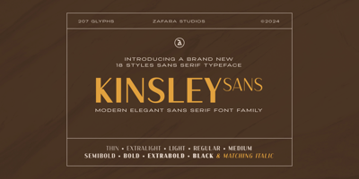 Kinsley Sans