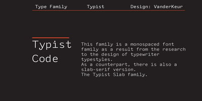 Typist Code Mono