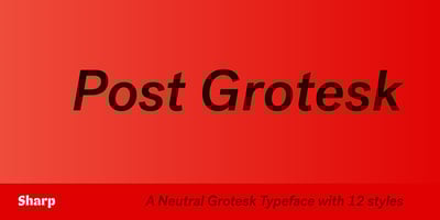 Post Grotesk