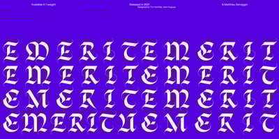 Emerit Blackletter