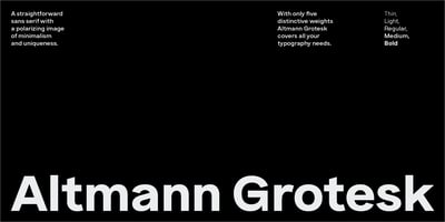 Altmann Grotesk