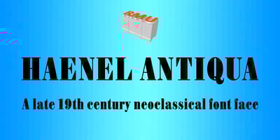 Haenel Antiqua