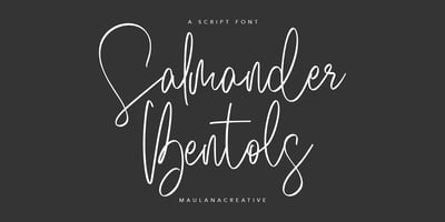Salmander Bentols Script