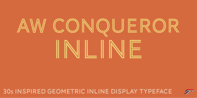 AW Conqueror Inline Std Regular
