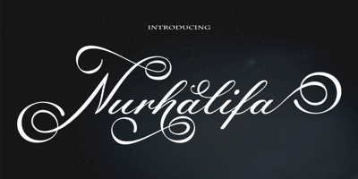 Nurhalifa Bold Script