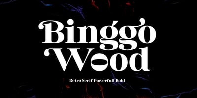 Binggo Wood Display