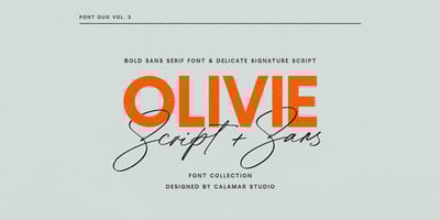 Olivie Font Duo