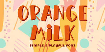 Orange Milk