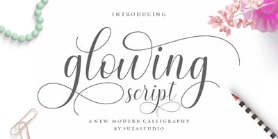 Glowing Script