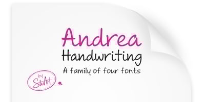 Andrea Handwriting
