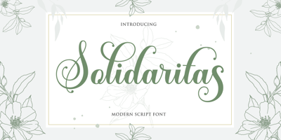 Solidaritas Script