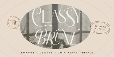 Classy Brune
