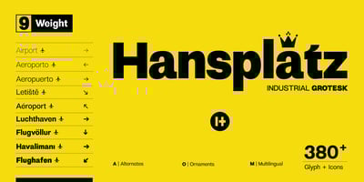 Hansplatz Grotesk
