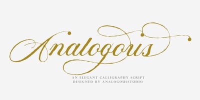 Analogous Script