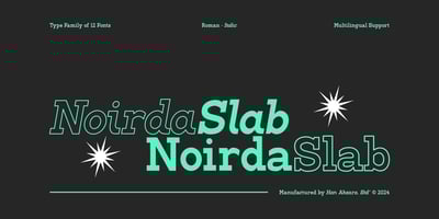 HA Noirda Slab