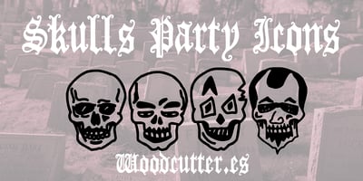Skulls Party Icons