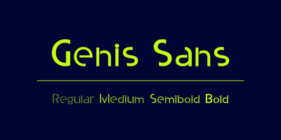 Genis Sans