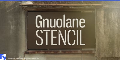 Gnuolane Stencil