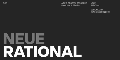 Neue Rational Standard