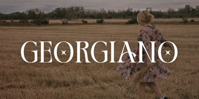 Georgiano Typeface