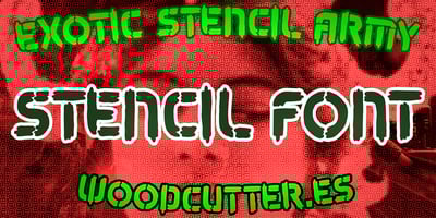 Exotic Stencil Army