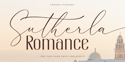 Sutherla Romance Sans Serif