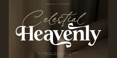 Celestial Heavenly Script